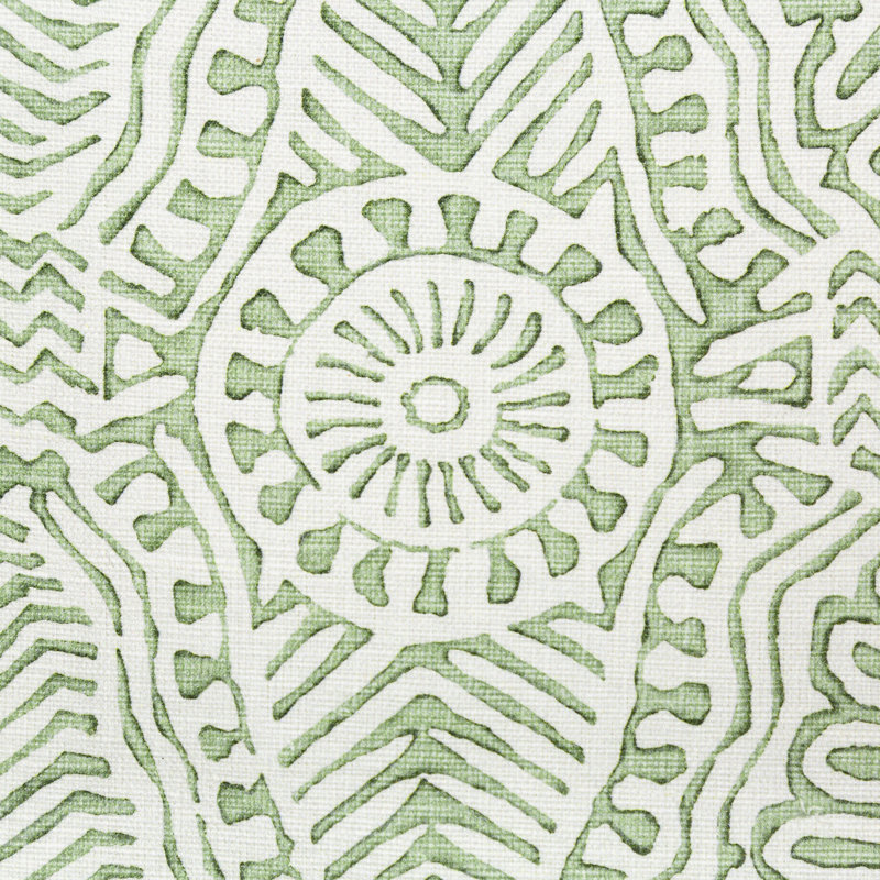 Avondale Drayton Print Fabric, Moss