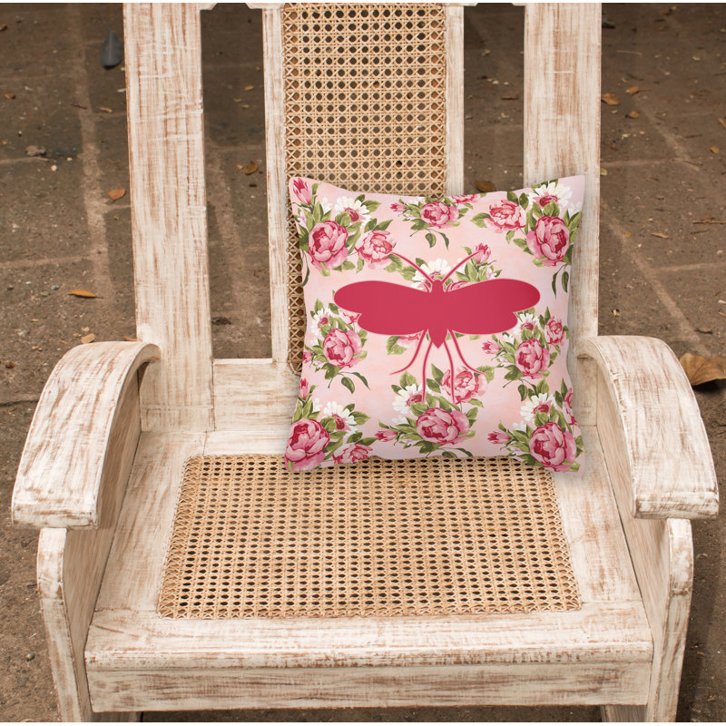 Coussin Moth Shabby Elegance, Rose