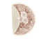 Tapis brun clair ultra-mince Alfa