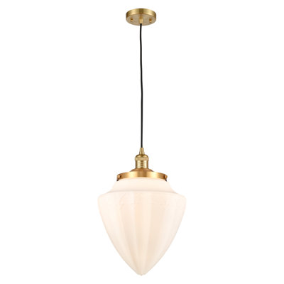 Luminaire suspendu simple à 1 lumière