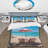 Beach Pink Beach Chairs - Coastal Beach Duvet Cover Set - Microfiber Polyester-2101052893