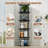 360° Rotating Bookcase, Storage And Display Spinning Corner Bookshelf For Home Office And Living Room-362749864-362749861