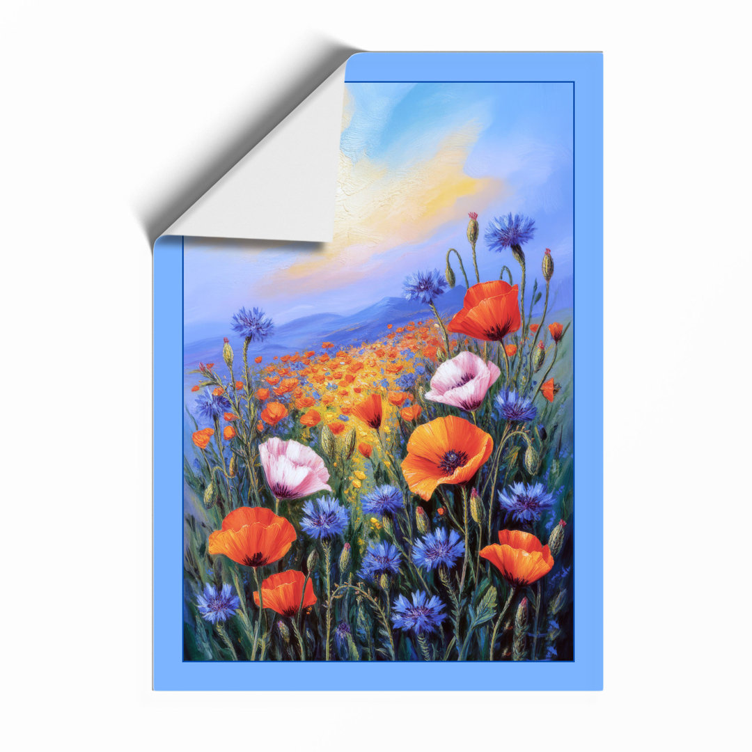 Wildflower Meadow Botanical - Framed Print
