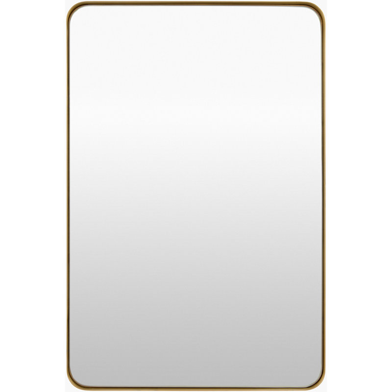 Miroir Bassevelde, 35 po x 24 po, Doré