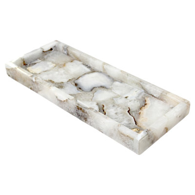 Agate Tank Ottoman Tray