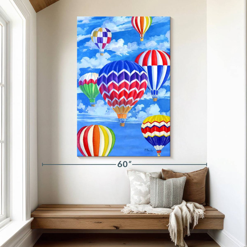 Mehar Balloon Sky Vertical, 51" H x 34" W