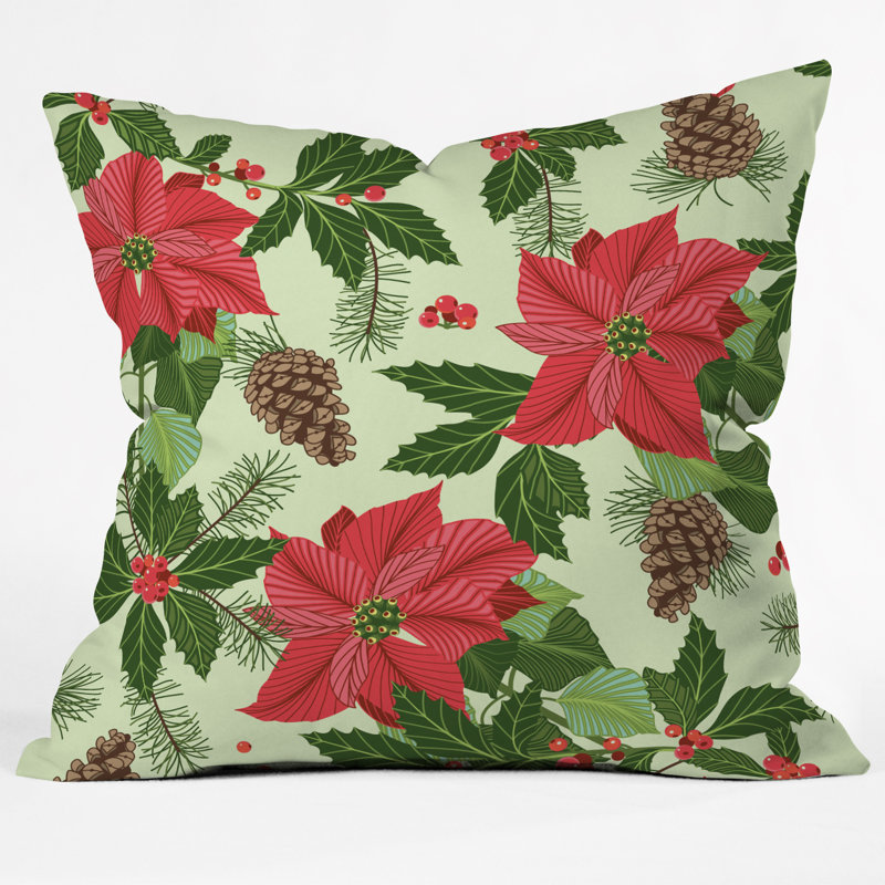 Coussin Christmas Ballad, 16 po x 16 po