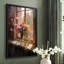 Série FLORAL DCCLxxvii - reproduction encadrée de qualité supérieure - prête à être accrochée - aucun clou requis-2063287608-2063287604