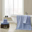 Ensemble 6 pièces de fils Modern, 2 serviettes de bain, 2 serviettes à main, 2 débarbouillettes, ensemble de serviettes en jacquard Diamond Gate-473271015