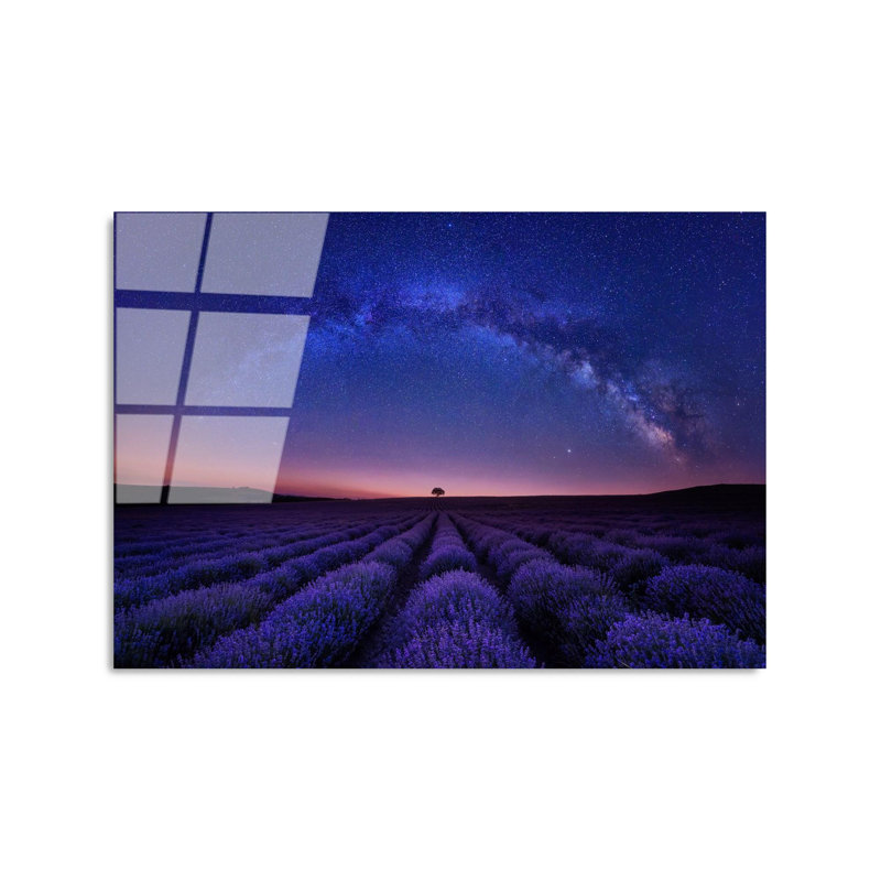 Élégante peinture décorative en verre trempé de 19,7 po x 27,6 po | 100% verre trempé, épaisseur: 0,16 pouce | Parfait pour la décoration intérieure, le salon et le bureau | Superbe œuvre d'art avec une esthétique moderne