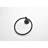 6 Stainless Steel Bathroom Towel Rack - Wall Mount, Matte Black, Fashionable Design, Edge Protection, Corrosion Resistance, Simple Installation For Various Rooms Mount Steel, Contemporary Smooth-1305566464