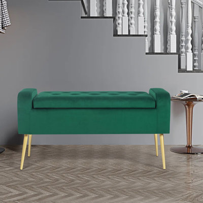 Banc de rangement rembourré Gigel