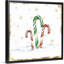 « Snowy Candycanes II », reproduction d’art sur toile-2080387458-2080387461