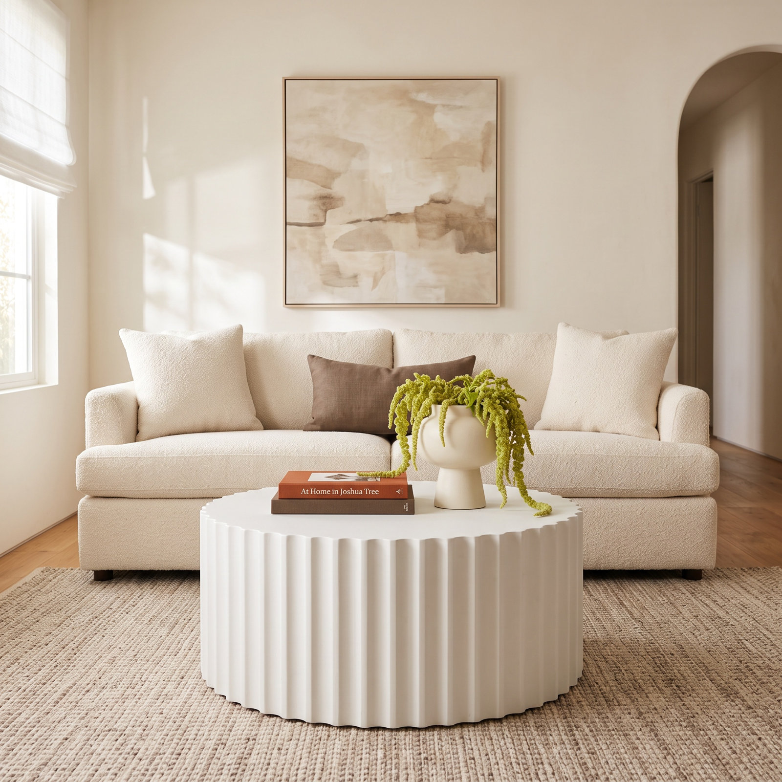 Ellory 41" Concrete Coffee Table