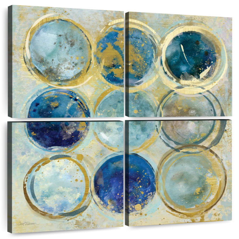 Alignment Gold, 26" H x 26" W