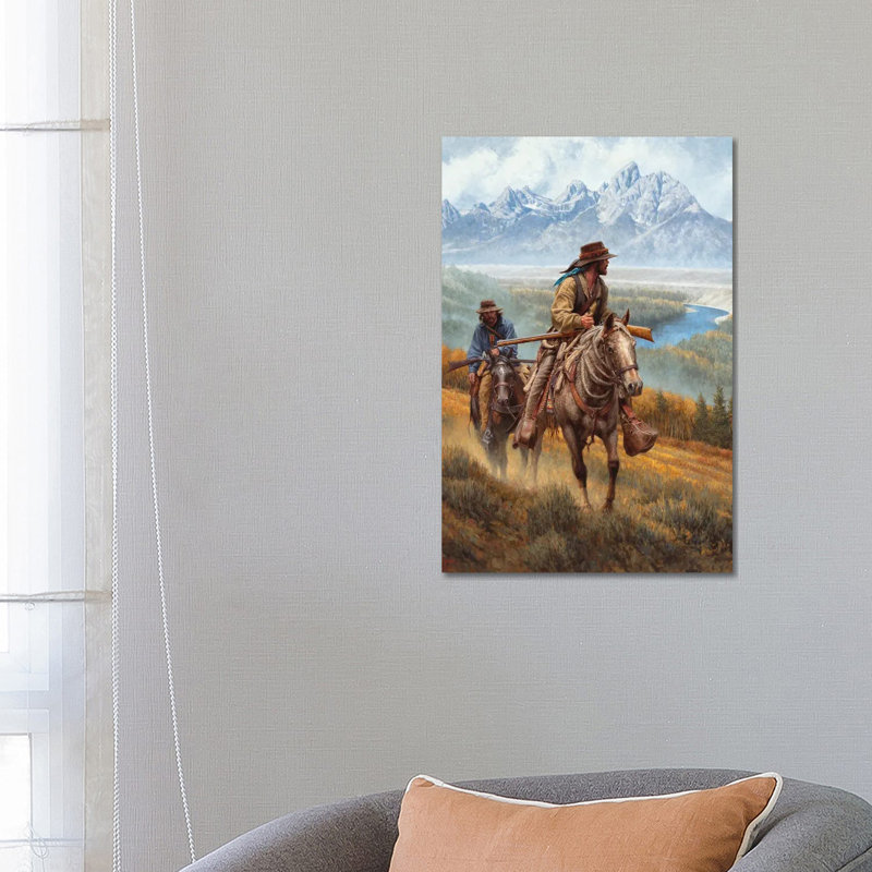 Season Of The Mountain Men by Joe Velazquez - Wrapped Canvas Gallery-Wrapped Canvas Giclée, 66.04 cm H x 45.72 cm W