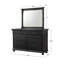 Commode double 9 tiroirs avec miroir Waylon