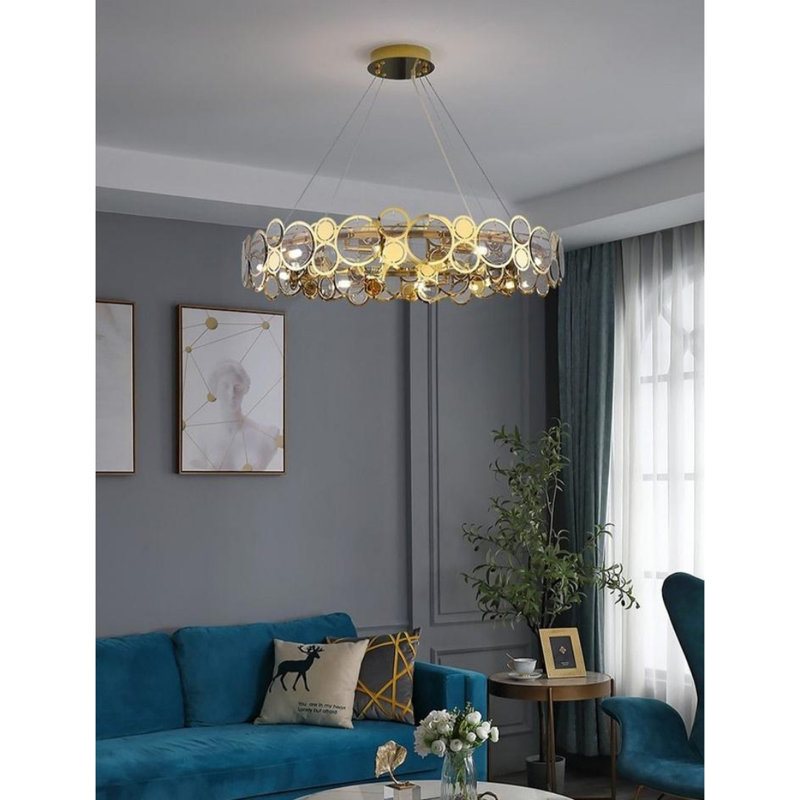Azaiah 14 - Light Crystal Chandelier
