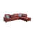 Red Faux Leather