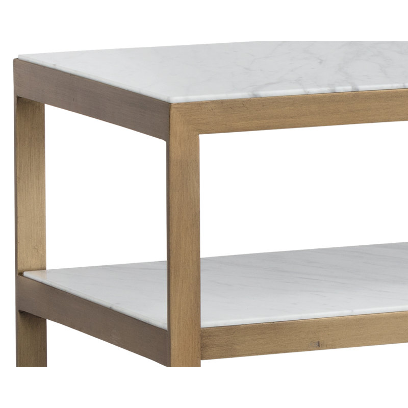Directions 51'' W Marble Console Table