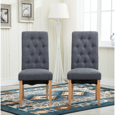 Anya 46.5cm H Tufted Upholstered Side Chair