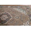 Tapis brun délavé traditionnel 7 x 10