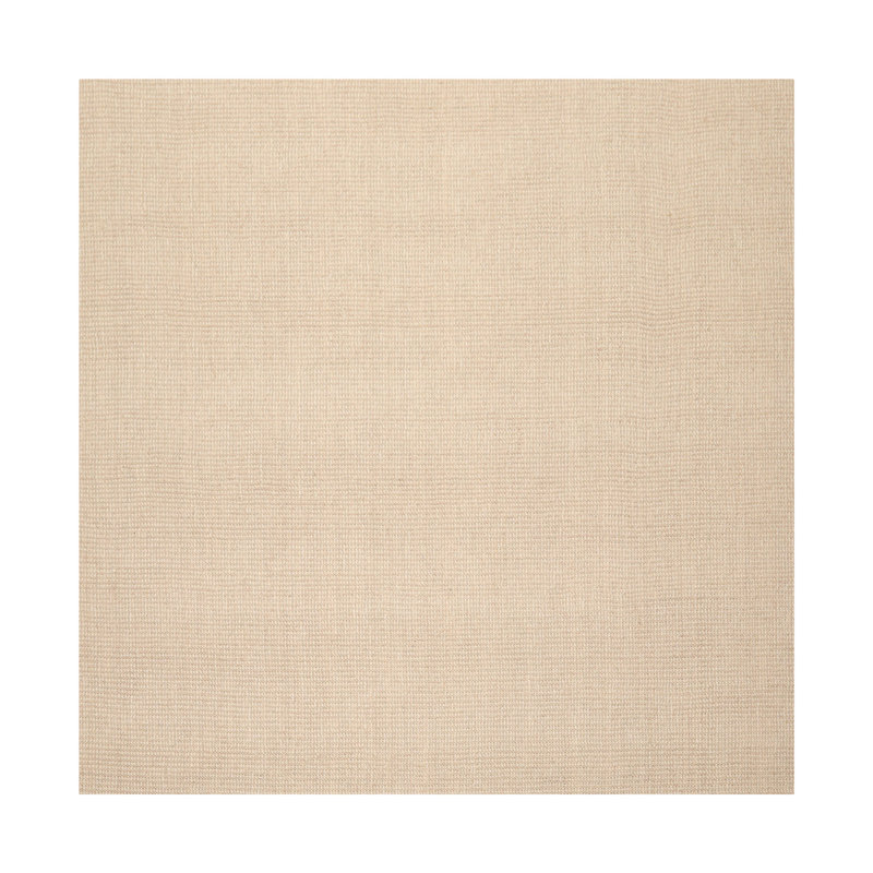 Tapis oriental multicolore en laine touffeté à la main brun clair, Carré 5 pi