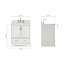 Ensemble de meuble-lavabo simple 31 po Abshire-93359289