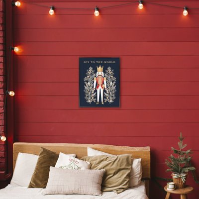 «Joy To World», Casse-noisette encadrée, design par Heidi Kuntz