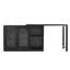 Kitchen Island With Shelves And Extendable 360° Rotating Table-92765582