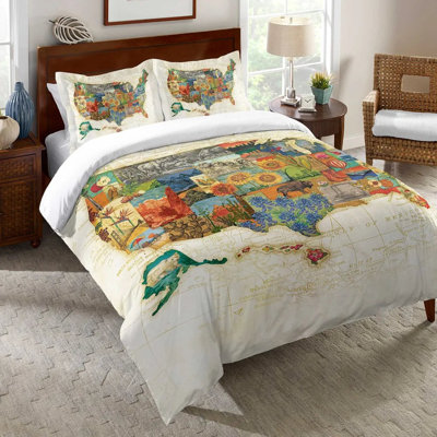Housse de couette en microfibre Vintage