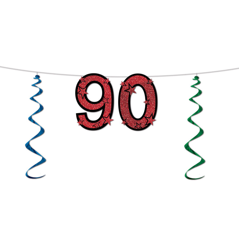 Banderole scintillante "50", 90