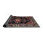 Tapis noir/brun traditionnel Qureshi-1875356439