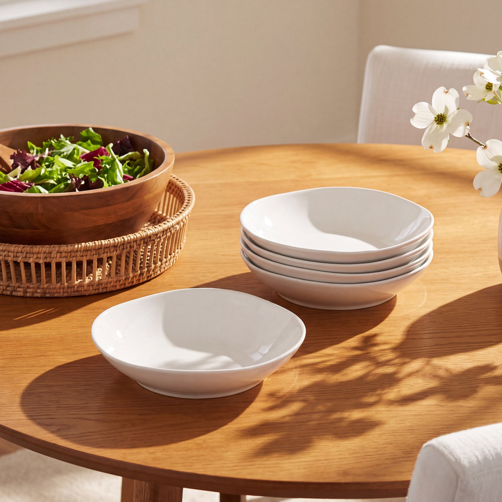 Heirloom Coupe 27oz Cereal Bowl, Linen