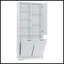 Armoire de rangement de salle de bain avec portes et tiroirs-329662649