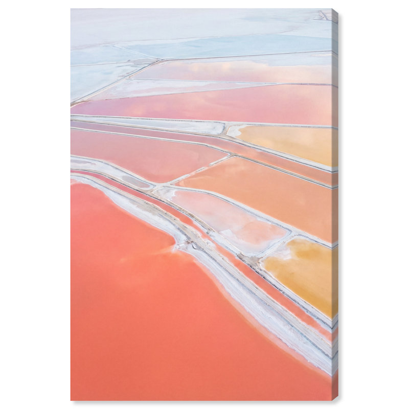 Coral Rivers Print by Oliver Gal, 20"H x 30"W, Gallery Wrapped