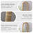 Half-Circle Rattan+Manufactured Wood Full Length Mirrors