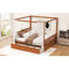 Wooden Canopy Bed With Storage Drawers-1969307808-1969307810