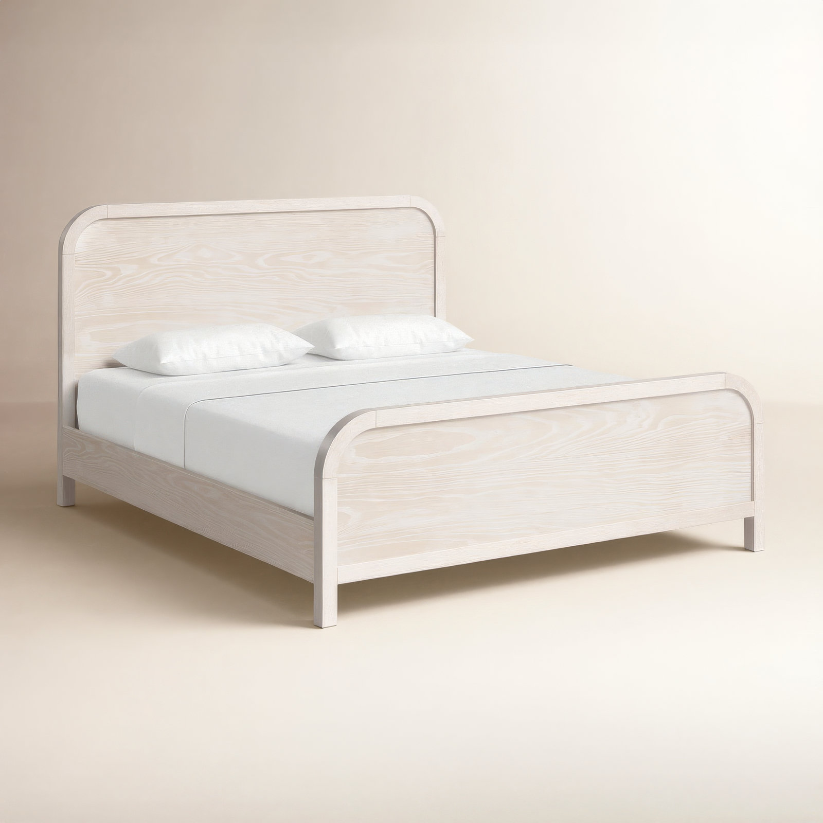 Essie Bed, California King, White
