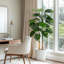 Arbre artificiel Scindapsus Aureus de 5 pi avec plante décorative pour bureau à domicile-1244955247