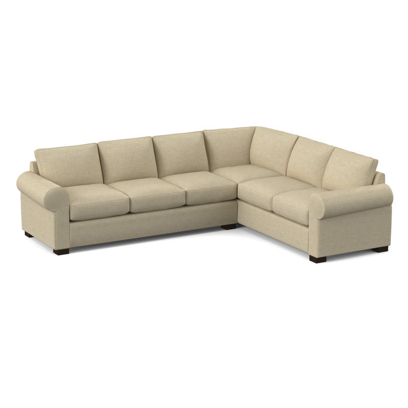 Canapé modulaire de 119 po de largeur, Archetype chanvre
