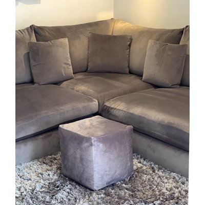 Velvet Refillable Classic Bean Bag