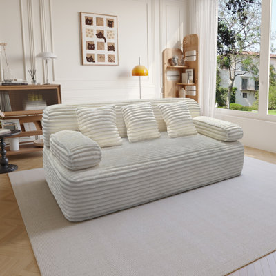 Canapé-lit Boneless Frameless 2-en-1 convertible