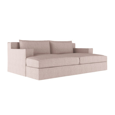 Mulberry Square Track-Arm Daybed with Flange Seam