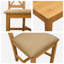 Oak Solid Wood Dining Set-1172202575-1172202573