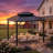 10-FT x 10-FT IRON HARD-TOP Gazebos