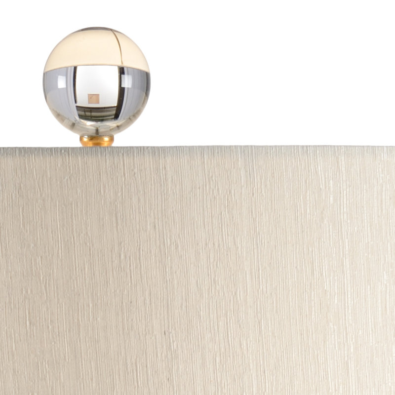 Ming 33.5" Table Lamp, Powder Blue Glaze