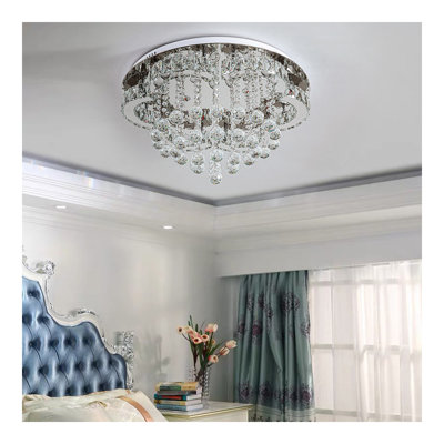 Tamas Crystal LED Flush Mount