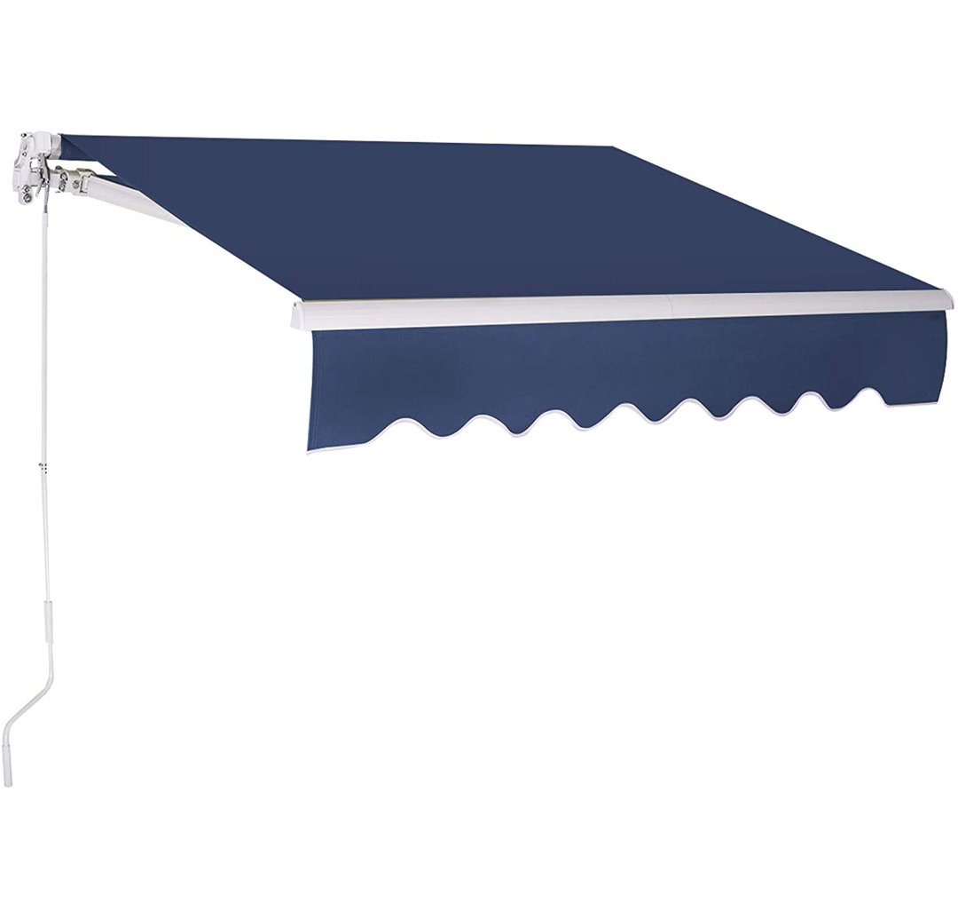 Giustina 300 cm W x 300 cm D Hadly Extendable Patio Awning