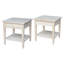 Table de bout en bois massif avec rangement Tiller-60062419